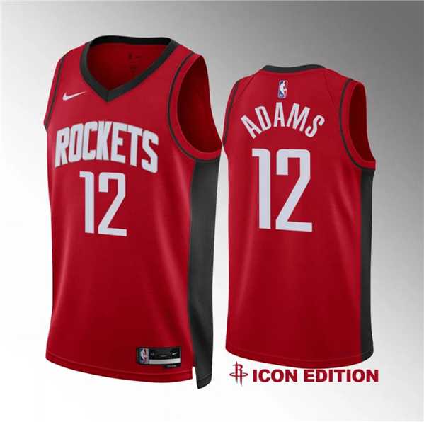 Men's Houston Rockets #12 Steven Adams Red Icon Edition Stitched Jersey Dzhi,We sell and wholesale Men's Houston Rockets #12 Steven Adams Red Icon Edition Stitched Jersey Dzhi on line form chian!